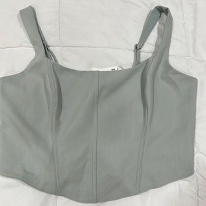 Cute Corset Crop Top from Abercrombie & Fitch. Size XL. Never worn.